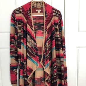 Lucky Brand waterfall cardigan